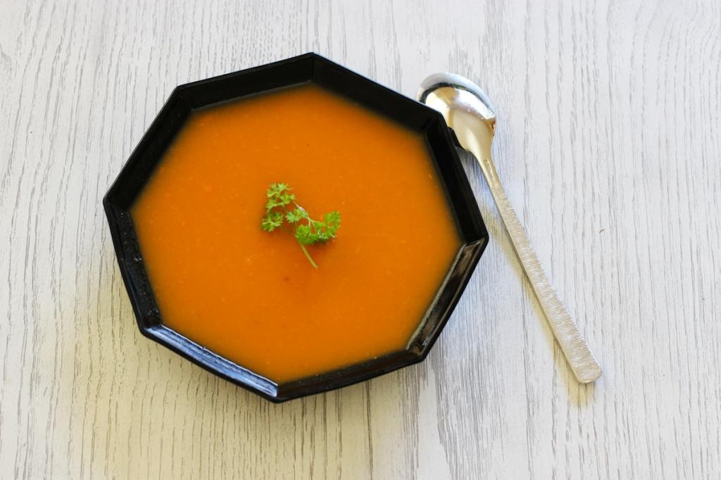 Soupe Orange : Carottes, Patates Douces et Courges #4