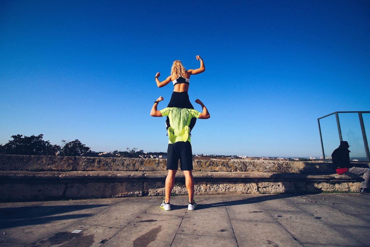 Fitness Idées d’exercices pour s’entrainer à deux Anne & Dubndidu