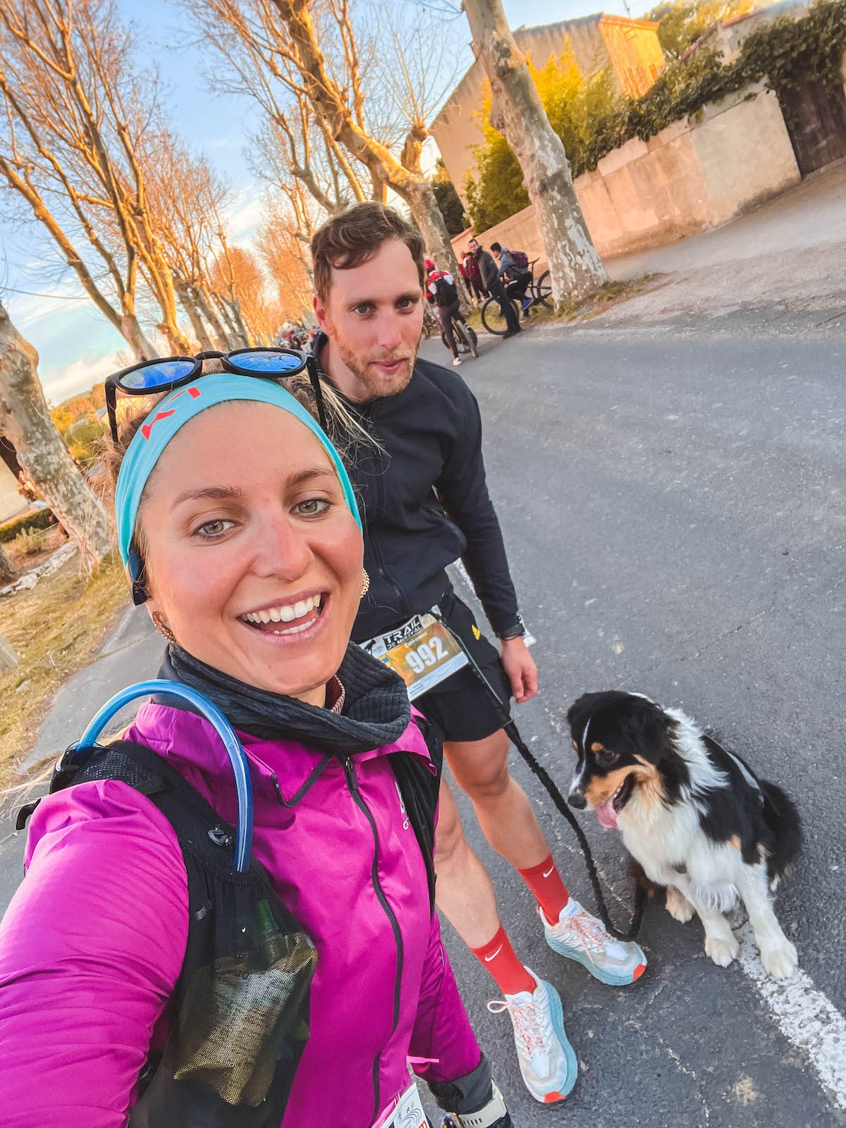 CR Trail de Mireval: Pippa boucle son 1er Cani-Cross ! (et moi le 28km!)